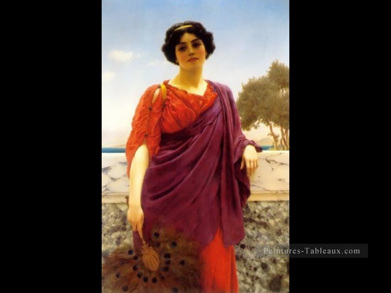La dame néo classique Rendezvous 1903 John William Godward Peintures à l'huile
